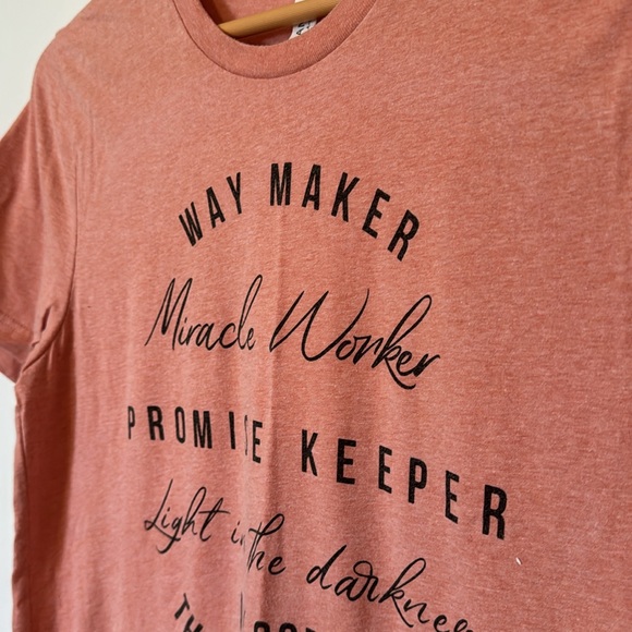 Way Maker Lyric Tee! - Picture 2 of 2